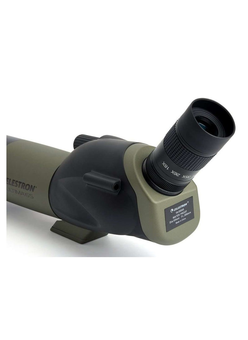 Celestron Ultima 65 mm - 45 Degree Spotting Scope with SmartPhone Adapter