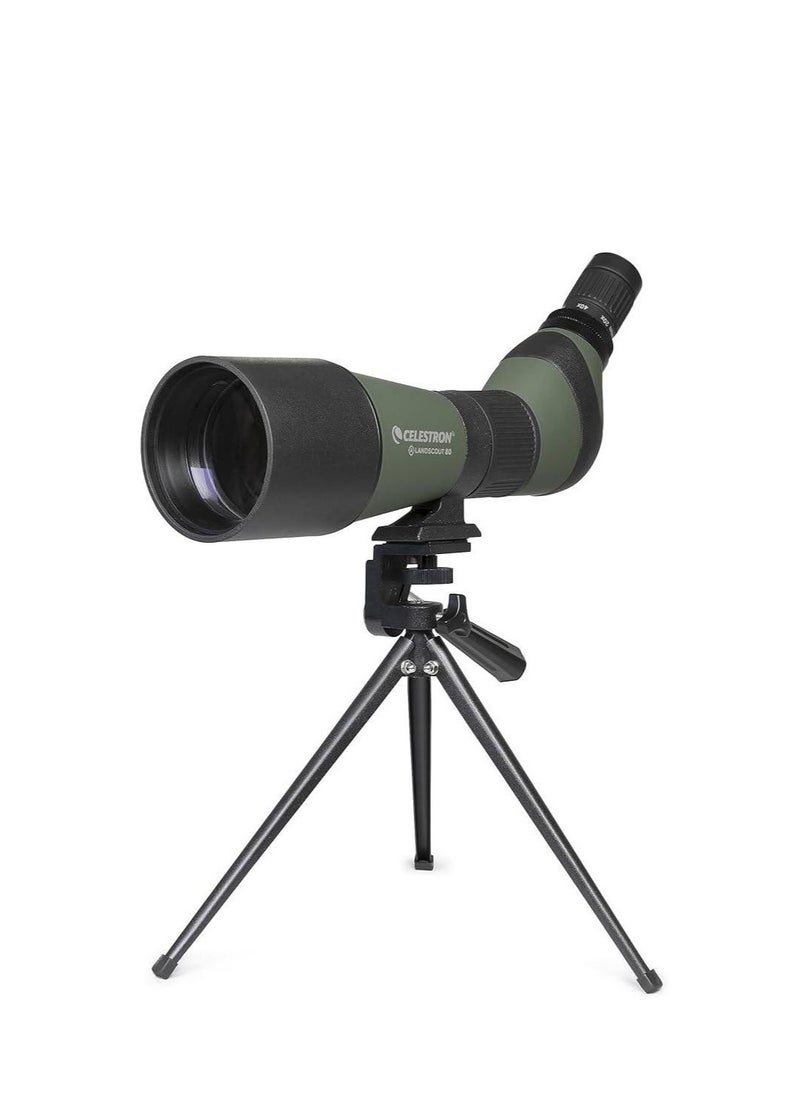 Celestron LandScout 20-60x80 spotting Scope with Tripod , Smart Phone Adapter