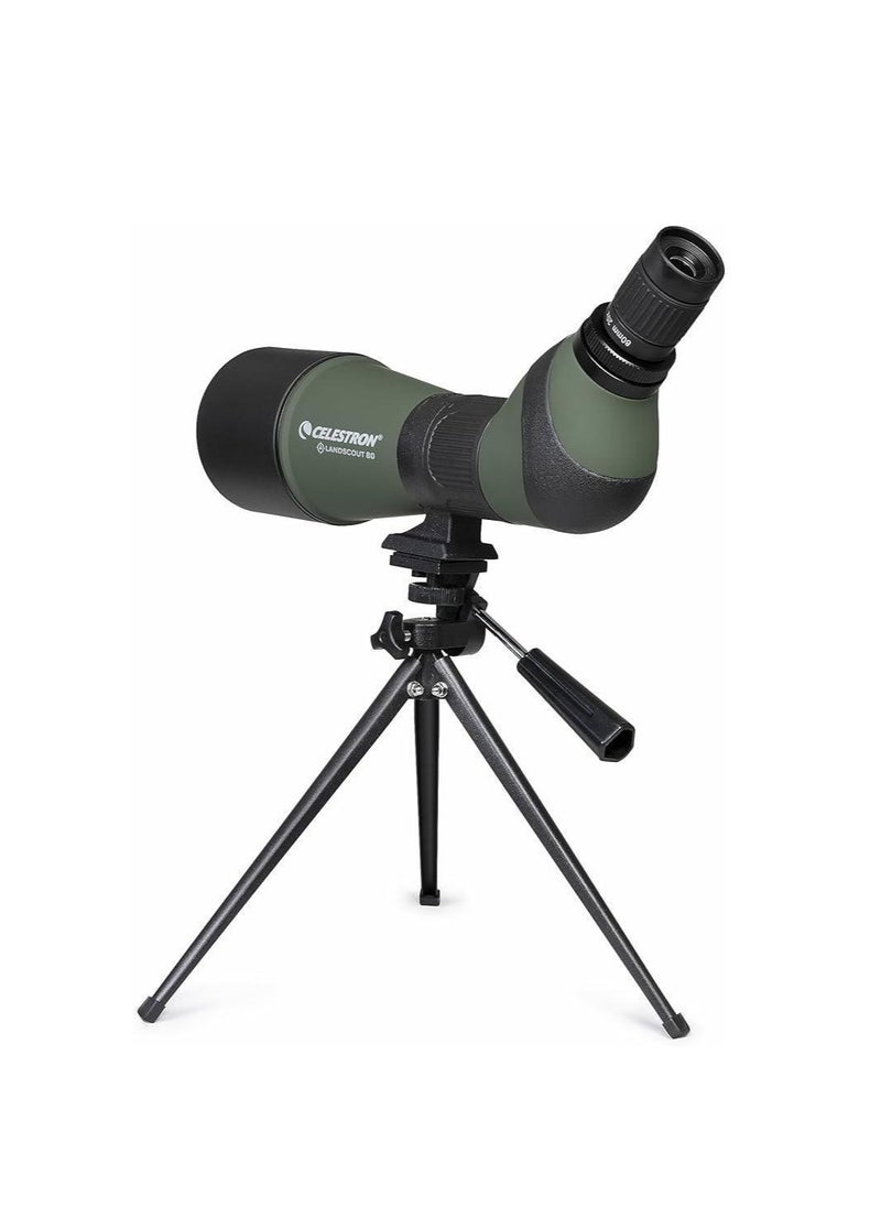 Celestron LandScout 20-60x80 spotting Scope with Tripod , Smart Phone Adapter