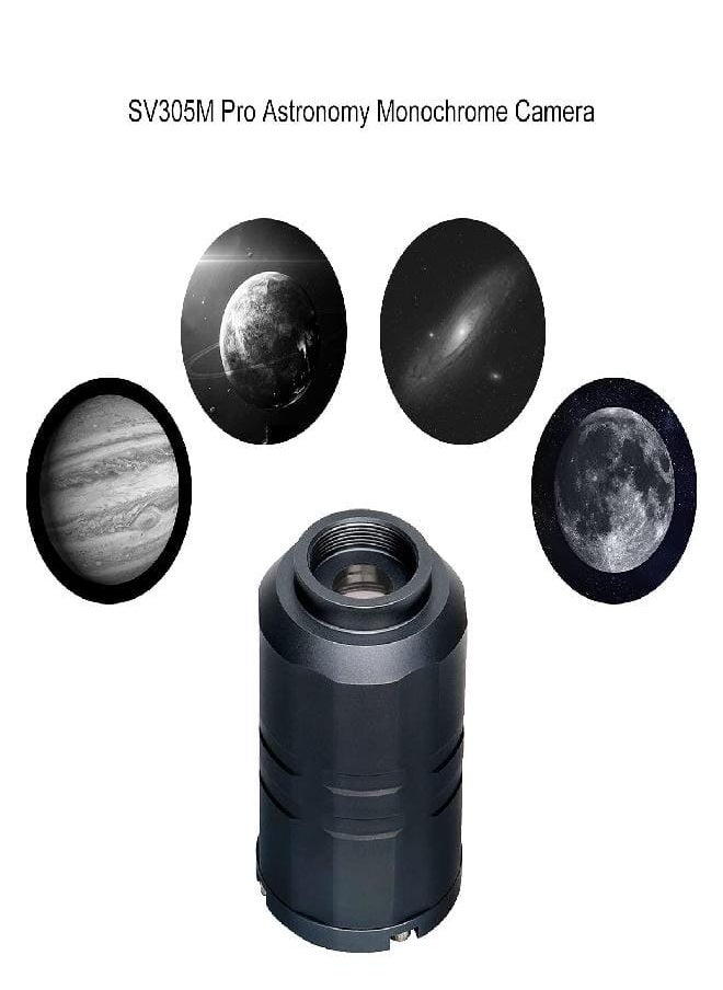 SV305M Pro Astronomy Camera, 2MP USB3.0 Telescope Camera, 1.25 Inches Monochrome Camera and Guide Camera for Astrophotography