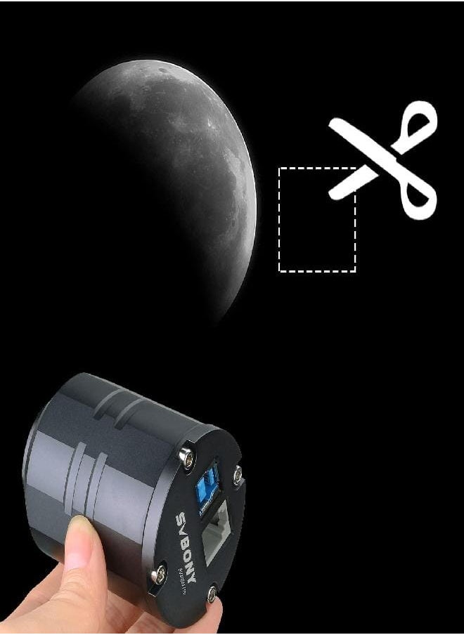 SV305M Pro Astronomy Camera, 2MP USB3.0 Telescope Camera, 1.25 Inches Monochrome Camera and Guide Camera for Astrophotography