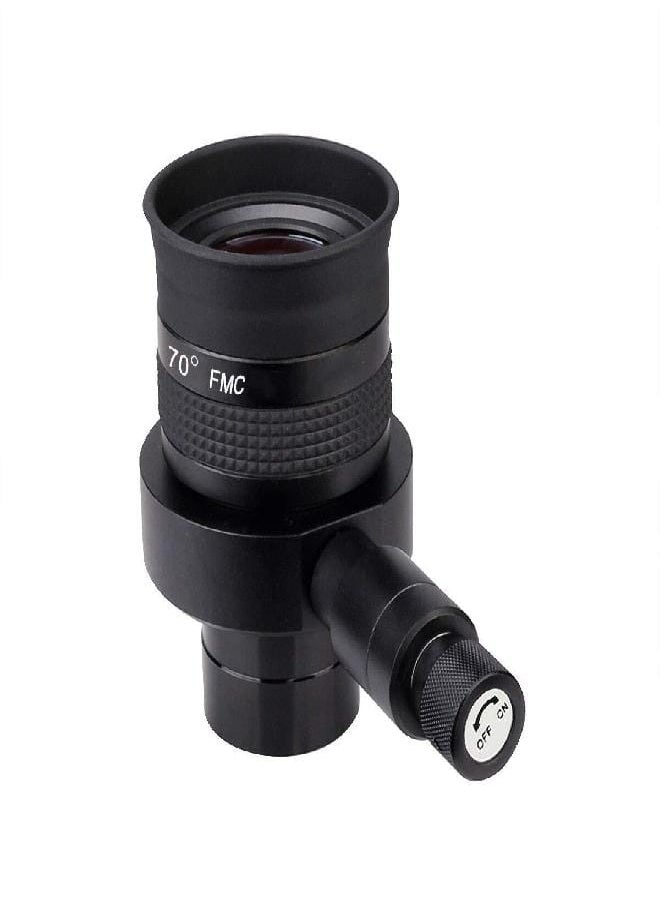 SV152 Reticle Eyepiece 1.25 Inch Crosshair Eyepiece 20mm Illuminated Centering Telescope Eyepiece SWA 70 Degree Adjustable Telescope Accessory for Perfectly Guided Star Astrophotography