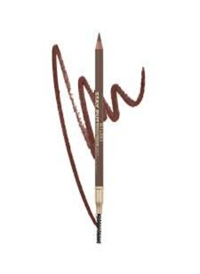 MILANI Stay Put Brow Pomade Pencil for Perfect Brows - Medium Brown #03, 0.28g