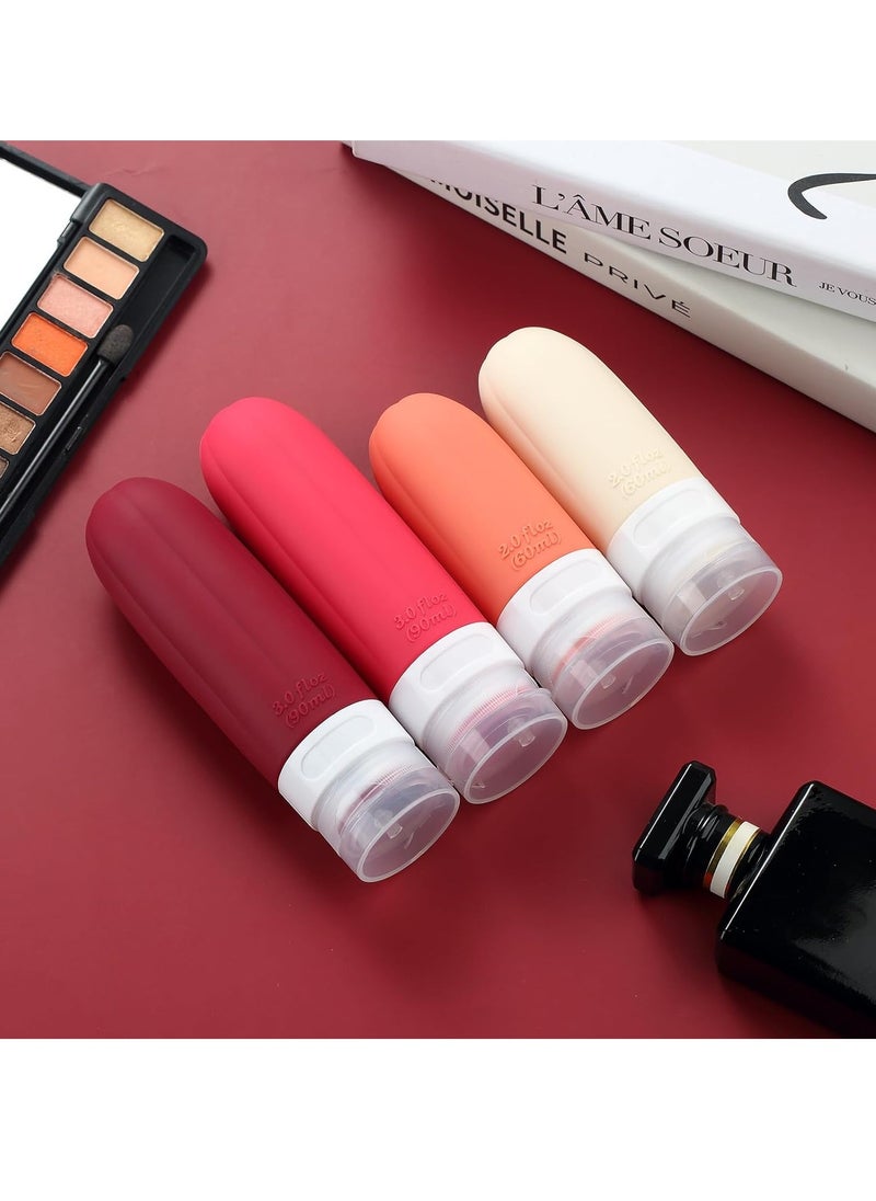 Gemice 16 Pack Travel Size Bottles, TSA Approved Leakproof Travel Containers for Toiletries, Silicone Refillable Travel Essentials Accessories with Travel Bag for Shampoo Conditioner