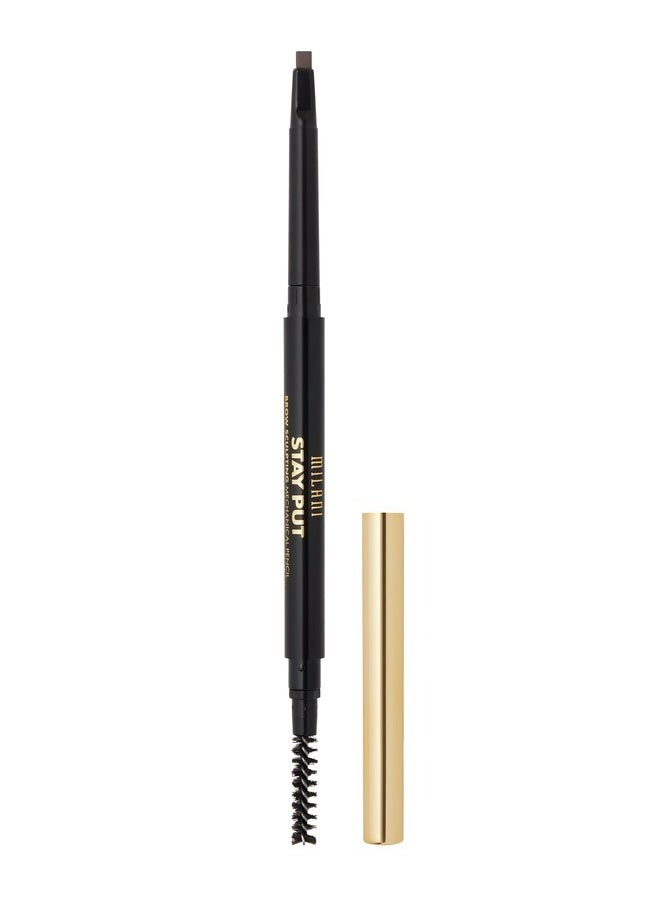 Milani Stay Put Precision Brow Pencil in 05 Expresso– Waterproof, Ultra-Fine Tip for Precise Application, Long-Lasting Smudge-Proof Brow Enhancer