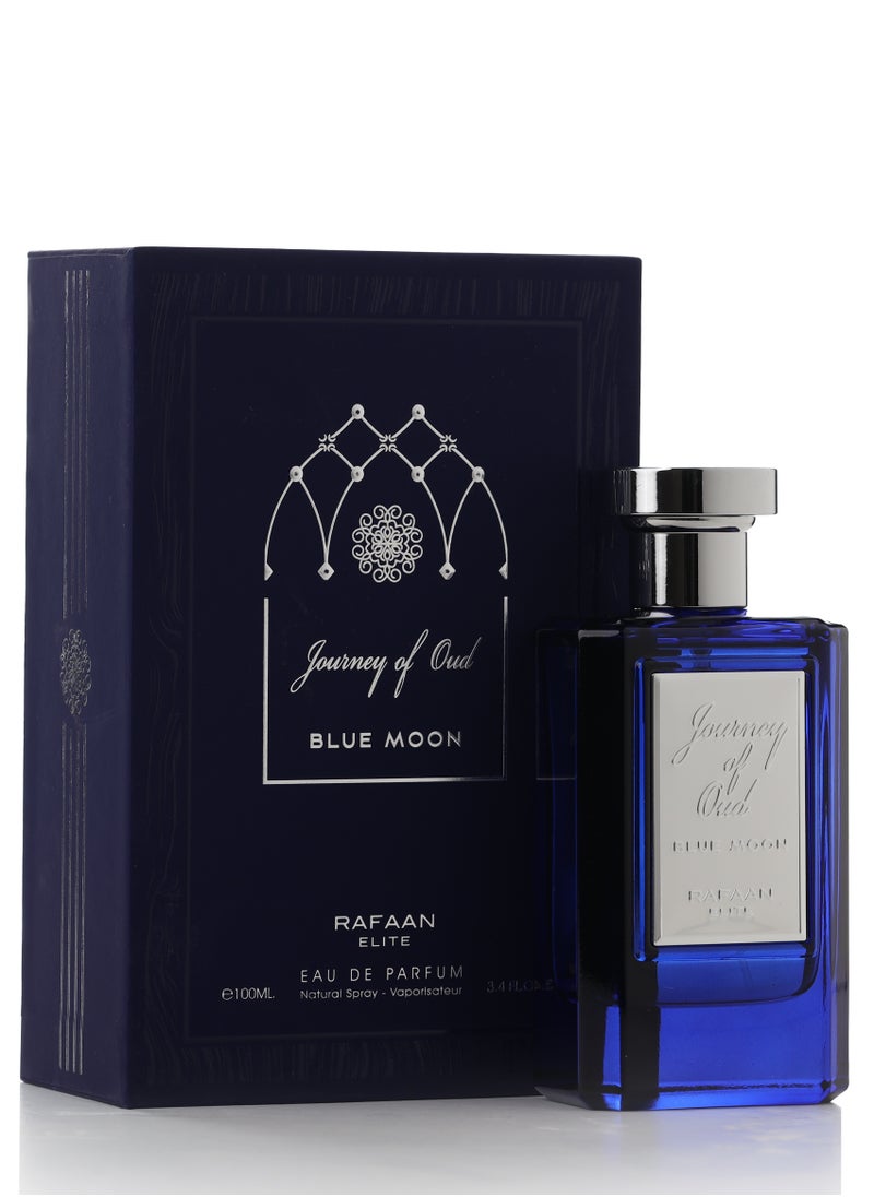 RAFAAN Journey Of Oud Blue Moon unisex luxury fragrance soft and Smoth long lasting perfume eau de parfum 100ml
