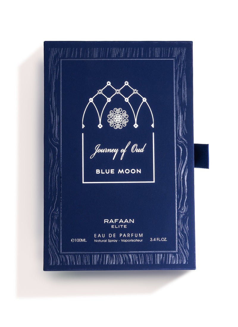 RAFAAN Journey Of Oud Blue Moon unisex luxury fragrance soft and Smoth long lasting perfume eau de parfum 100ml