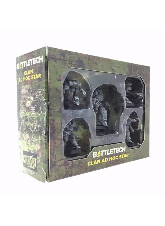 Battletech Mini Force Pack: Clan Ad Hoc Star, Grey