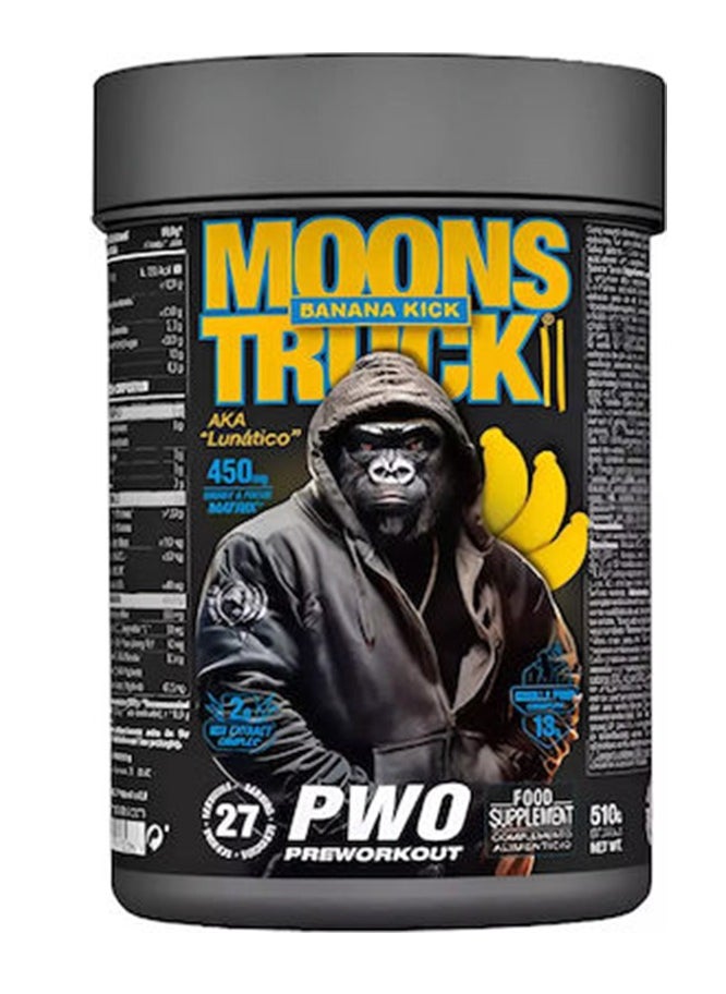 Zoomad Labs Moons Truck 27 Servings BANANA KICK 510g