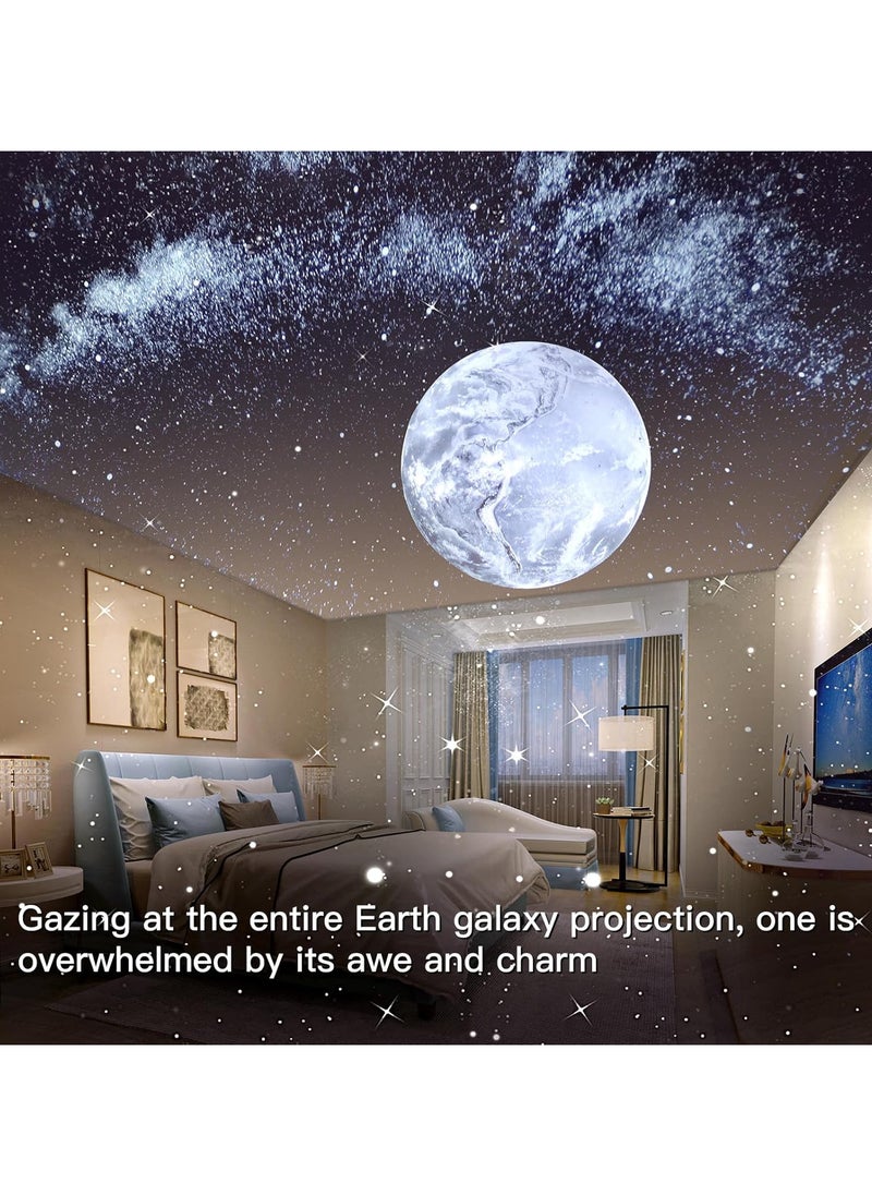 Star Projector Galaxy Projector with Bluetooth, Home Planetarium Projector with Four Effects, Sky Light Living Room Decor, Real Starry Nebula, Planet Presentation for Kids, Teen Girls, Adults