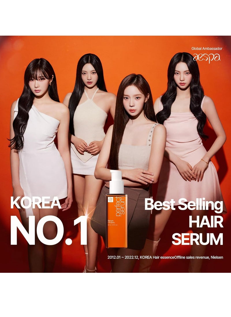 Perfect Serum Original Hair Oil for Frizzy and Dry Hair Hydration and Nutrition Hair Essence for Damage Care Korean Hair Care Product Korean Hair Serum