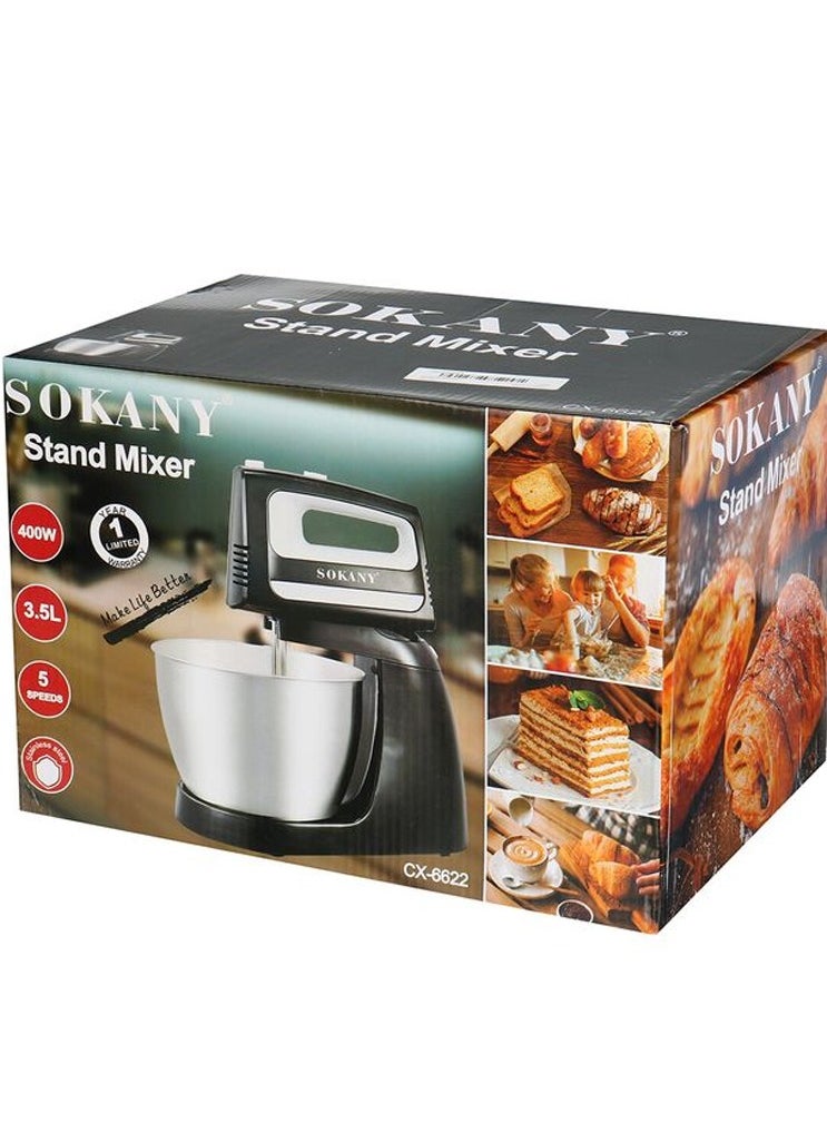 Sokany Stand Mixer with Bowl 3.5L