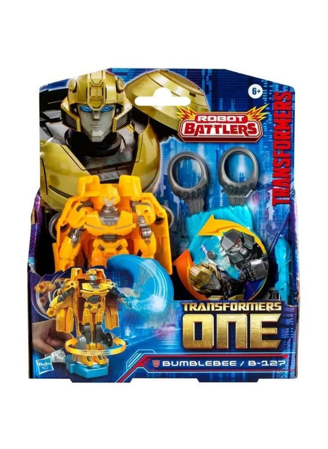 Transformers One Robot Battlers Bumblebee B-127 Action Figure (11.5 cm)