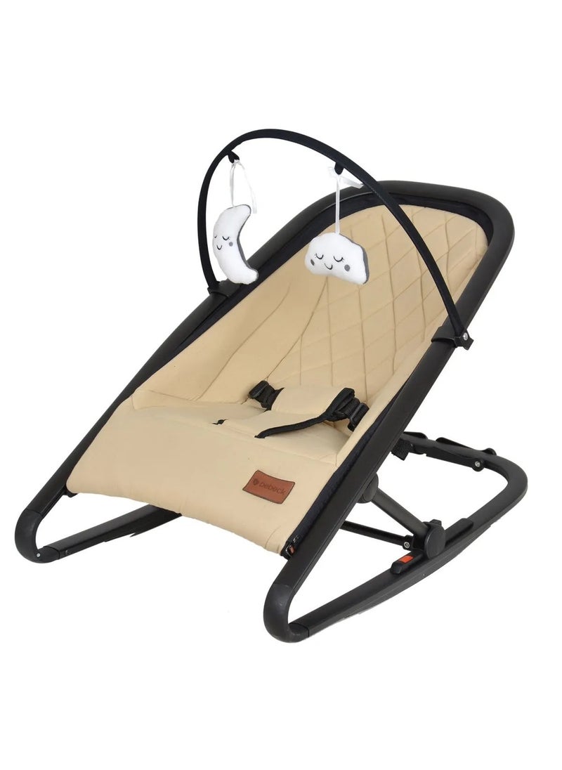 Siesta Rocking Folding. Home Type Baby Carrier Adjustable Recline Full Folding Beige