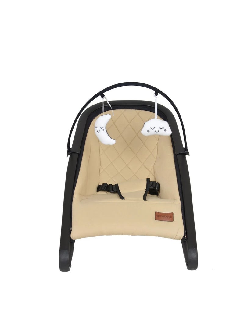 Siesta Rocking Folding. Home Type Baby Carrier Adjustable Recline Full Folding Beige