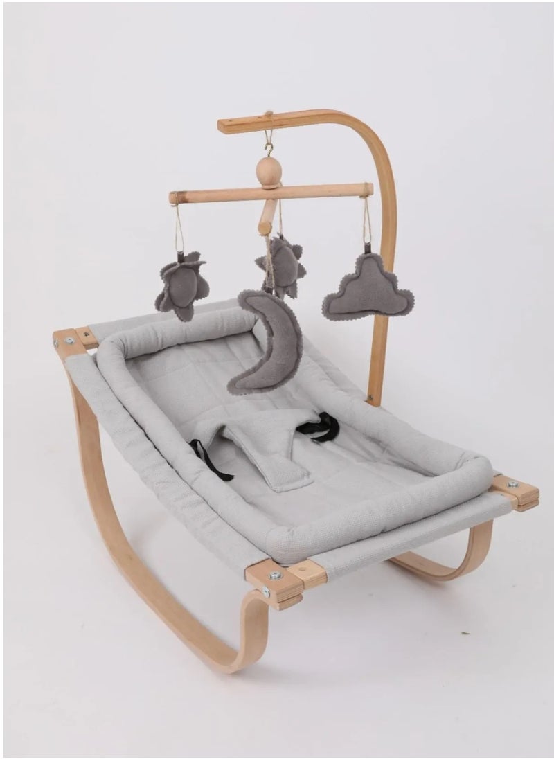 Infant Carrier with Carousel (Grey)