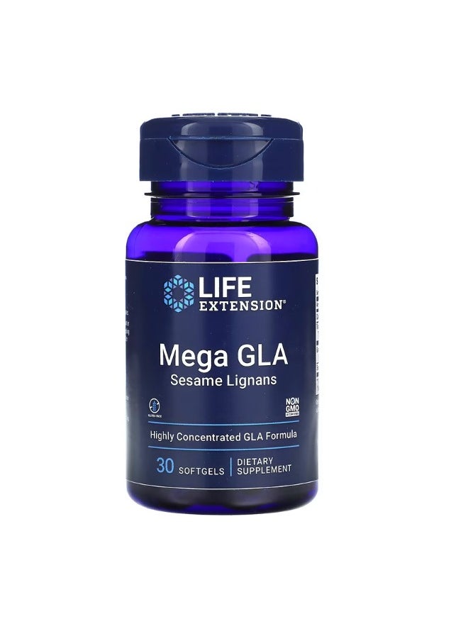 Mega GLA Sesame Lignans 30 Softgels