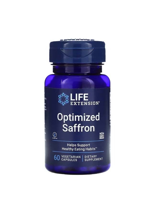 Optimized Saffron 60 Vegetarian Capsules