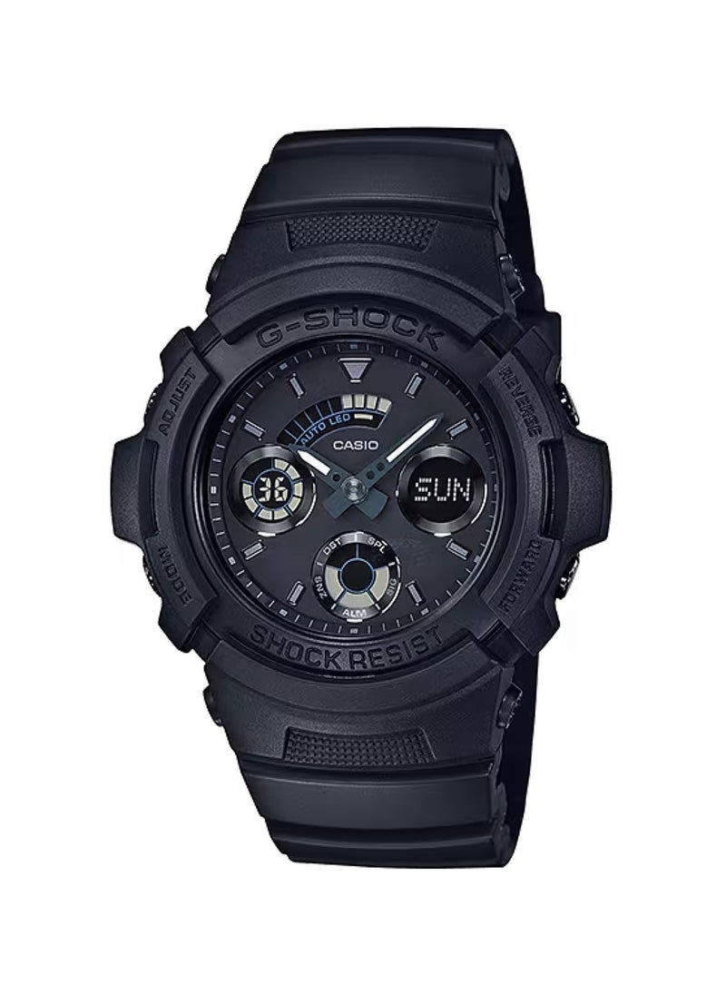 G-Shock Men's Analog-Digital Quartz Sports Watch AW-591BB-1ADR - 46mm - Black