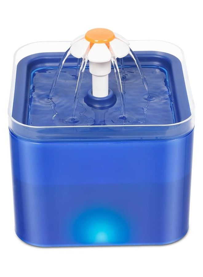 Automatic Pet Drinking Water Fountain Blue