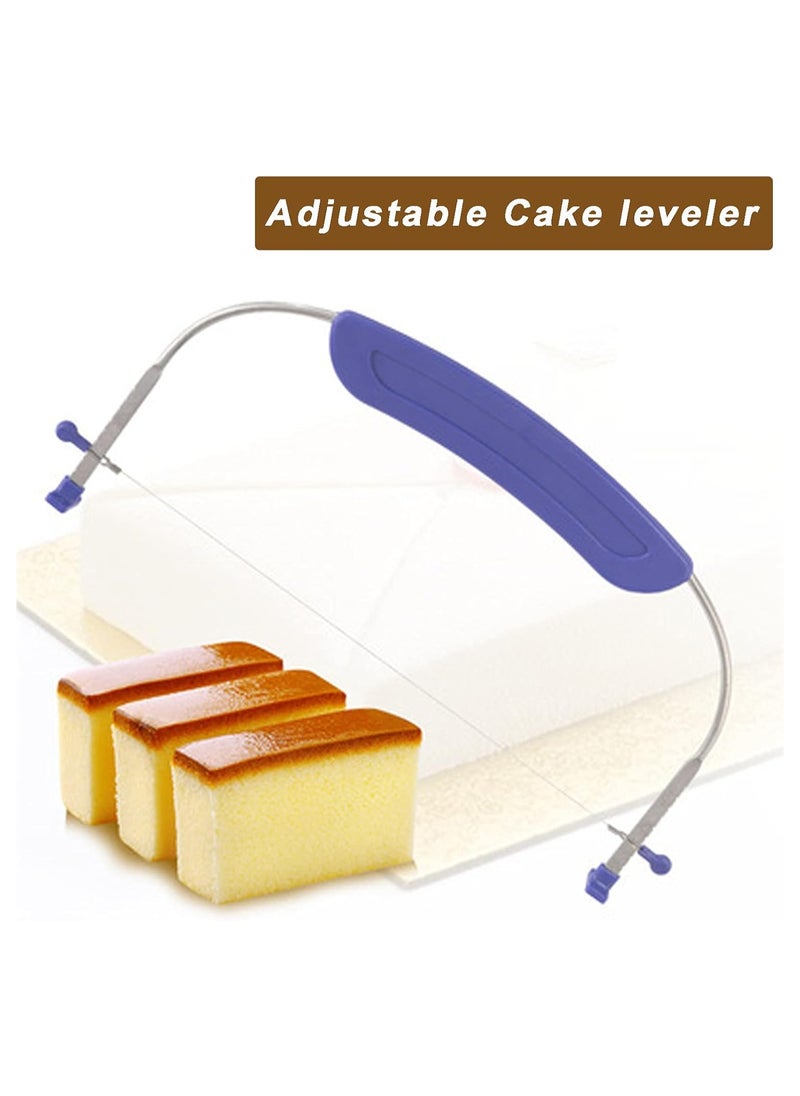 Cake Leveler, Adjustable Cake Slicer, Cake Cutter for Leveling Tops of Layer Cakes Baking Tool