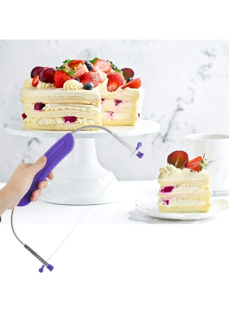 Cake Leveler, Adjustable Cake Slicer, Cake Cutter for Leveling Tops of Layer Cakes Baking Tool