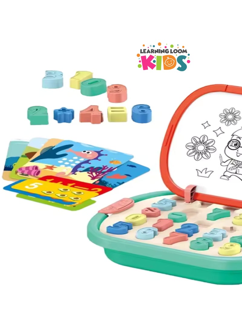 3-in-1 Interactive Sensory Play Board Game Set for Kids