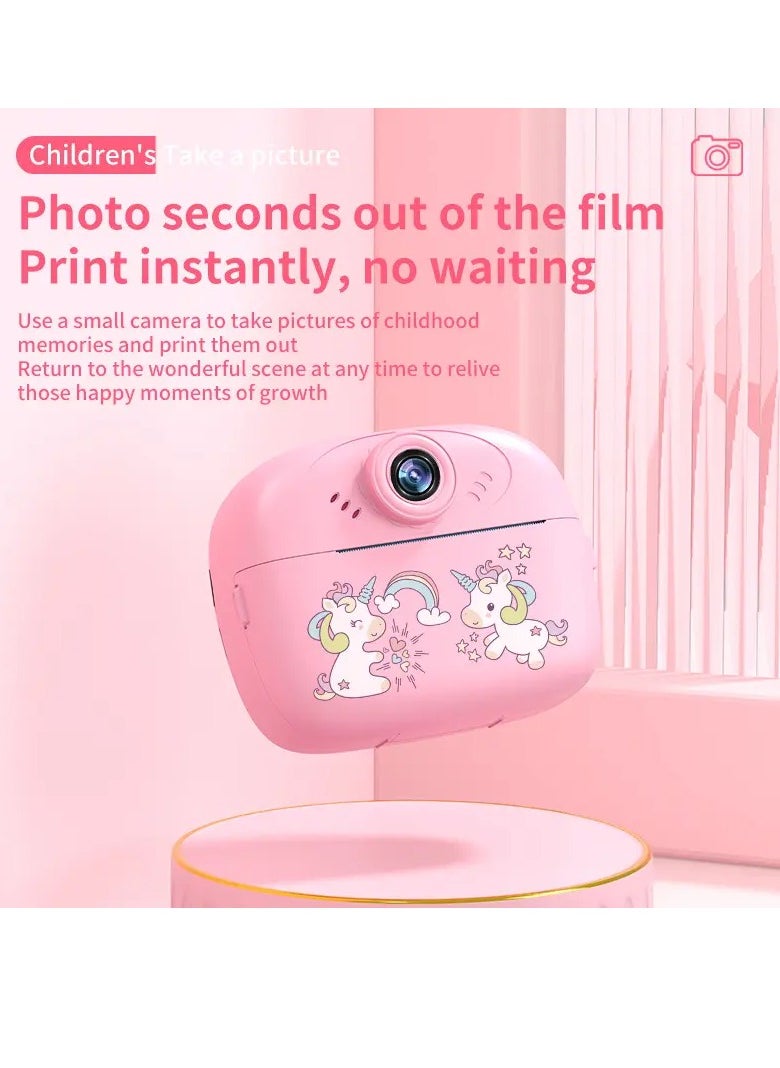 Instant Printing Camera Gifts Game Mini Portable Print Camera for children