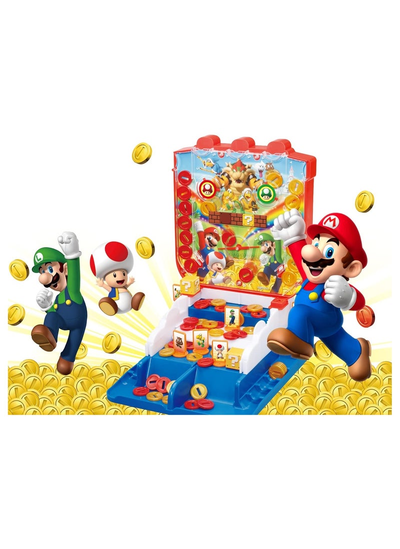 Games Super Mario Lucky Coin Game, Tabletop Skill and Action Game