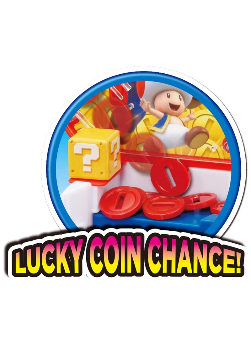 Games Super Mario Lucky Coin Game, Tabletop Skill and Action Game