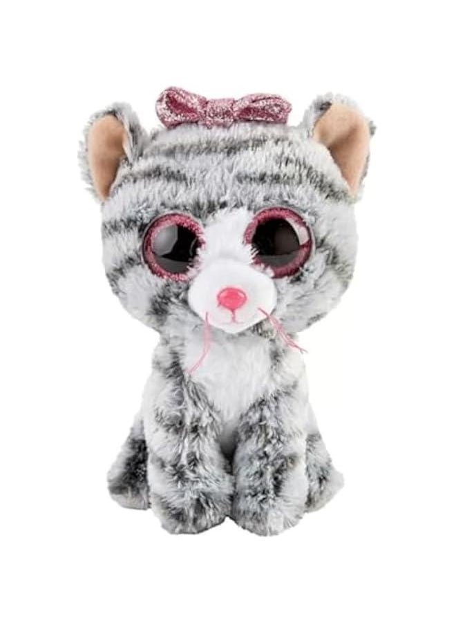 Beanie Boo Kiki Grey Cat Soft Plush 6inch