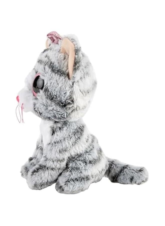 Beanie Boo Kiki Grey Cat Soft Plush 6inch