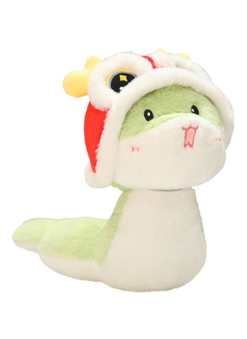 24 CM Cute Cartoon Snake Plush Toy Soft Stuffed Doll For Girls And Boys All Ages Gift (Style 1)