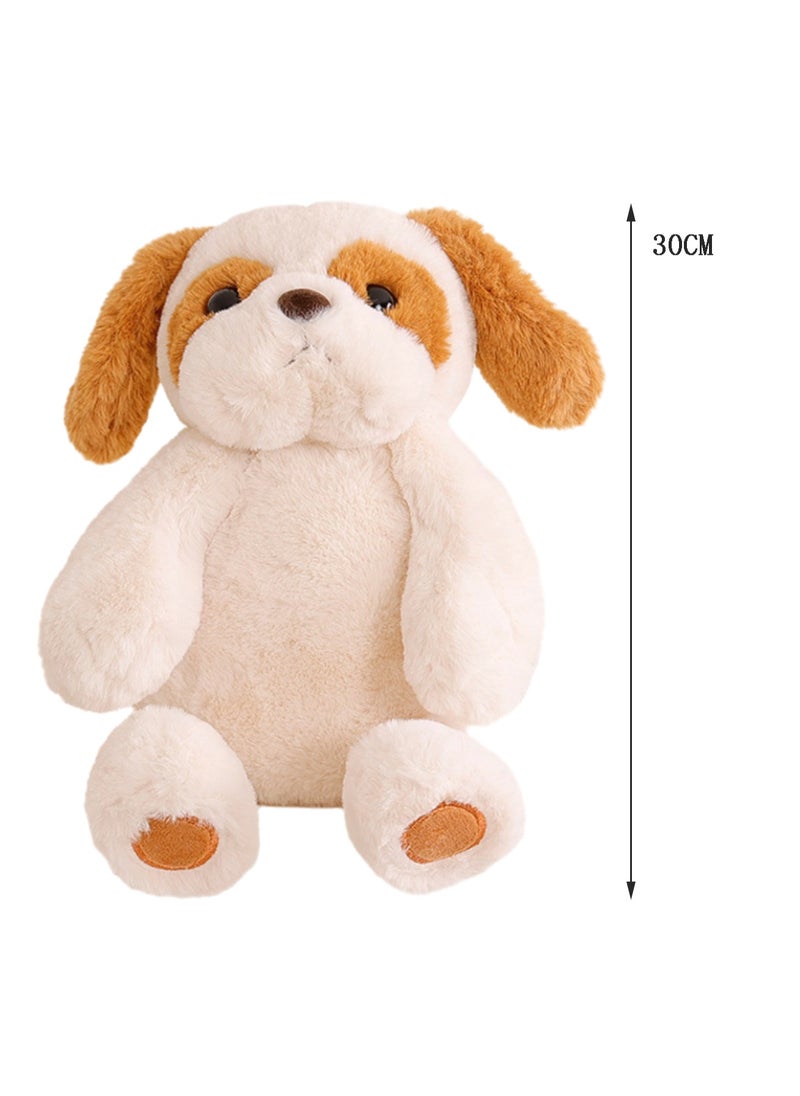 30 CM Cute Dog Plush Toy Soft Stuffed Cartoon Animal Doll For Girls And Boys All Ages Gift (Style 6)