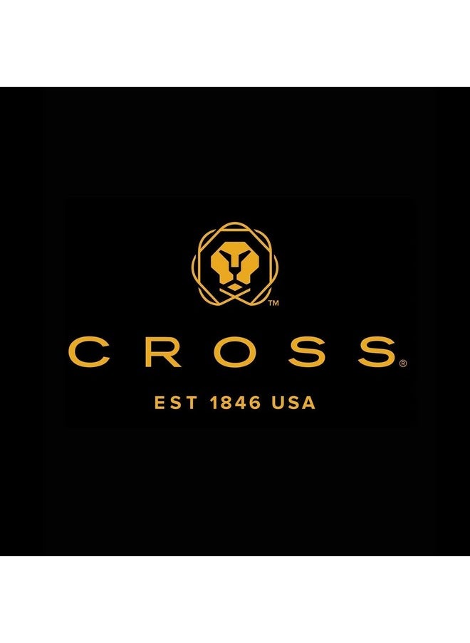 Cross Brown Men's Wallet Stylish Genuine Leather Wallets for Men Latest Gents Purse with Money Coin and Card Holder Compartment (AC188072-2)