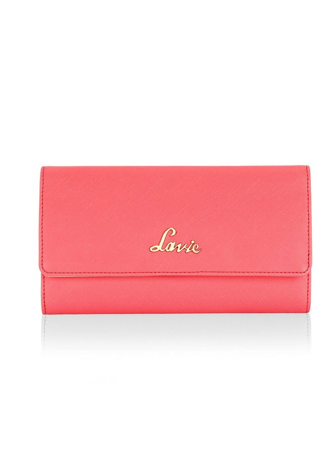 Lavie TRIFIANO Trifold Wallet- Wallet, Coral