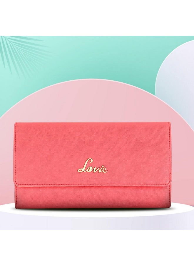 Lavie TRIFIANO Trifold Wallet- Wallet, Coral