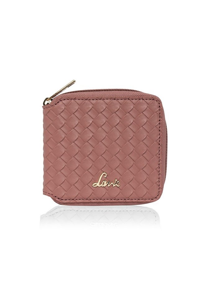 Lavie Women's Bot Pro Compact Zip Around Wallet D Pink Ladies Purse Handbag