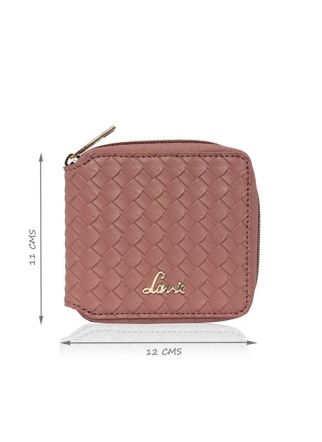 Lavie Women's Bot Pro Compact Zip Around Wallet D Pink Ladies Purse Handbag