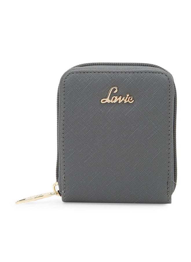 Lavie Womens Small Zip Around Purse (Grey)