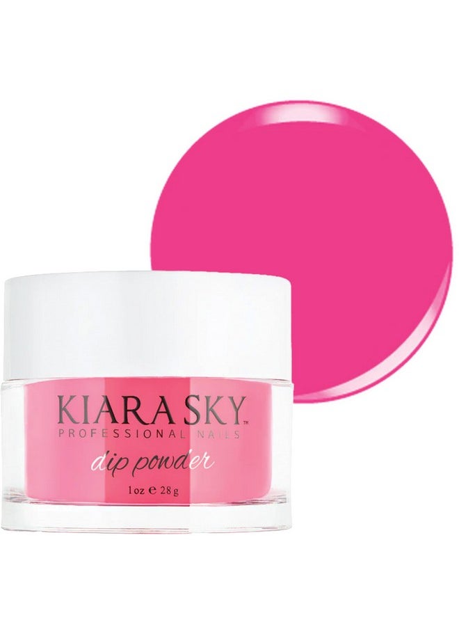 Kiara Sky Long Lasting Nail Dip Powder Pink Tones 1 oz, Pixie Pink