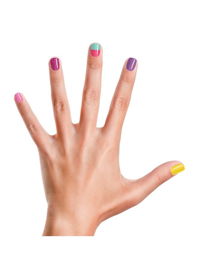 Piggy Paint | 100% Non-Toxic Girls Nail Polish | Safe, Cruelty-free, Vegan, & Low Odor for Kids| You Take the Cake (6 Polish Set)