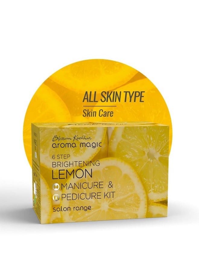 Aroma Magic Brightening Lemon Manicure & Pedicure Kit (6 step Brightening)