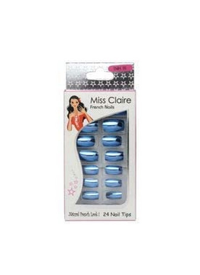 Miss Claire Miss Claire French Nails 24 Tmn10 (Ecp 16), White, 1 Count,