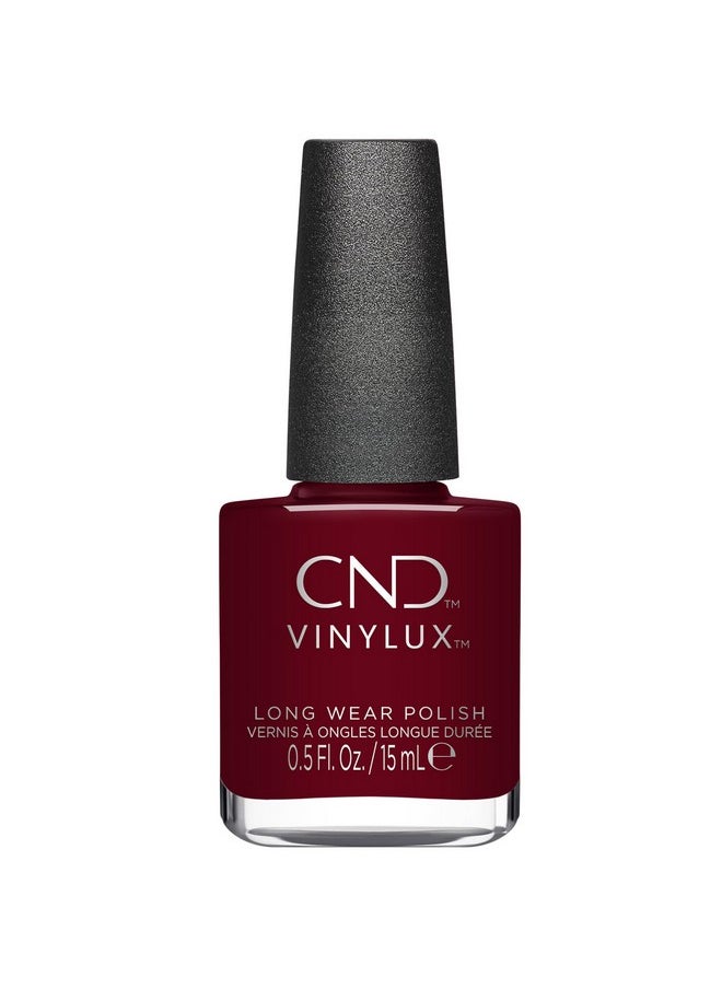 CND Vinylux Longwear Red Nail Polish, Gel-like Shine & Chip Resistant Color, Decadence, 0.5 fl. oz