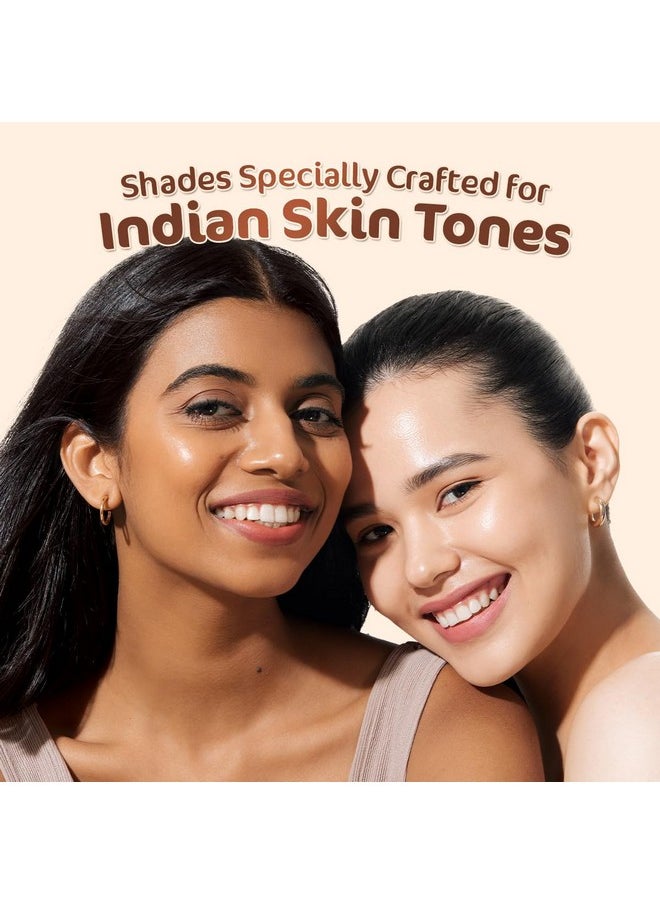 Mamaearth Hydra-Glow Full Coverage Dewy Finish Liquid Foundation With Vitamin C & Turmeric- 30 Ml|Full Coverage|Gives 3X Instant Glow|12-Hour Long Stay & Hydration|Spf 35|Non-Drying (05 Beige Glow)