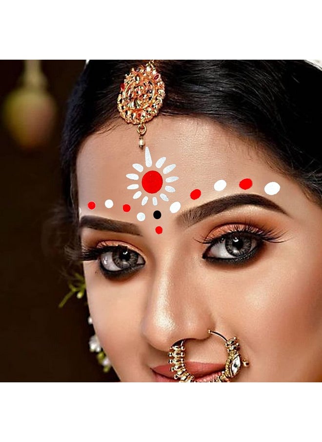 Comet Busters Traditional Bridal Bengali Wedding Bindi for Women (BIN1975)