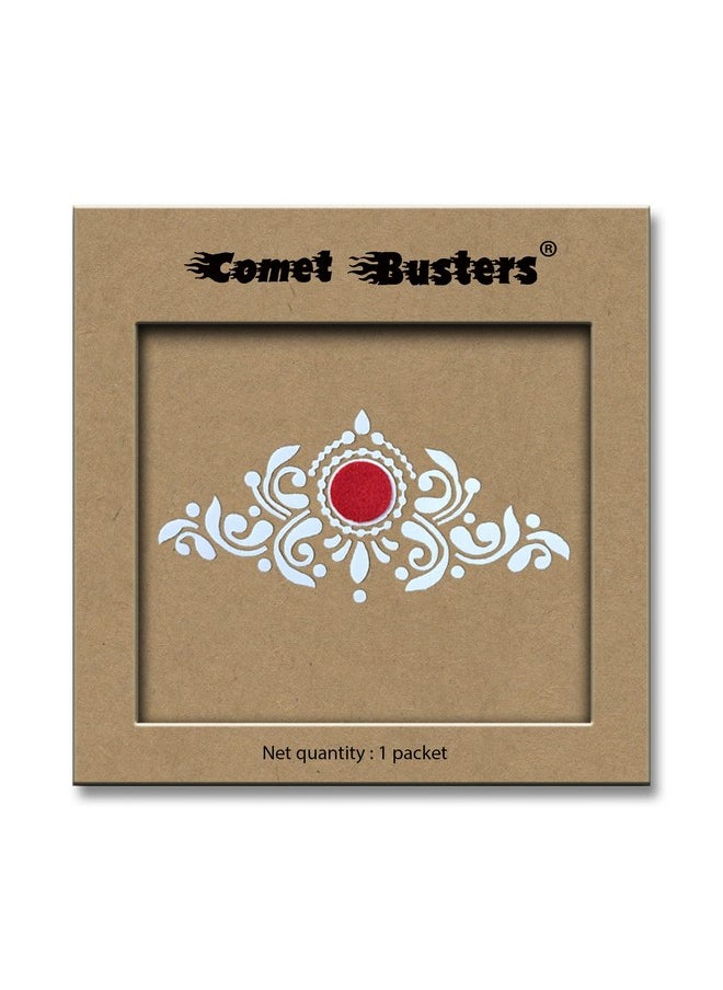 Comet Busters Traditional Bridal Bengali Wedding Bindi for Women (BIN1979)