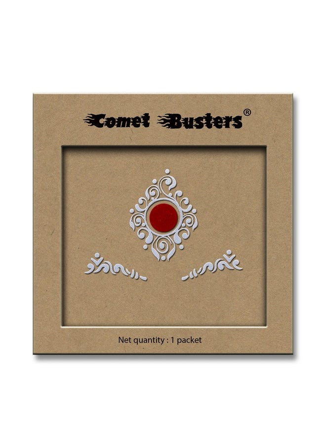 Comet Busters Traditional Bridal Bengali Wedding Bindi for Women (BIN1977)