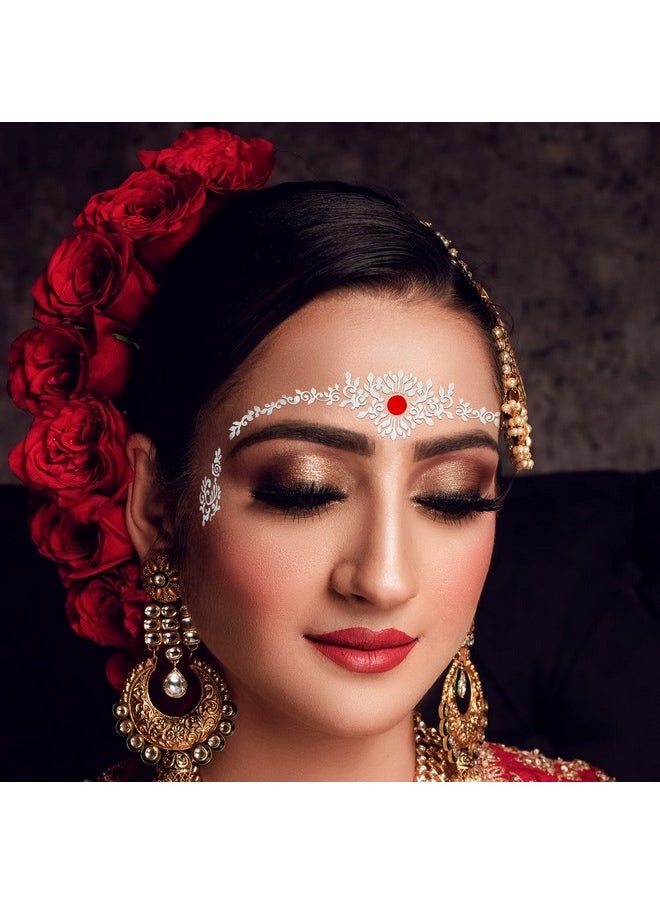 Comet Busters Traditional Bridal Bengali Wedding Bindi for Women (BIN1971)